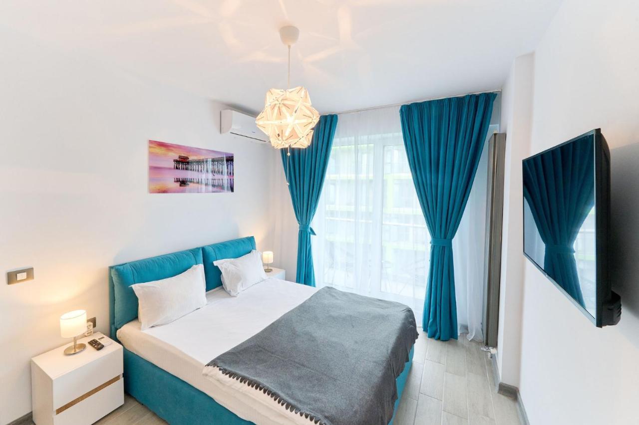 Rainbow Sea View Apartment Spa N Pool Resort - Parking Mamaia Luaran gambar