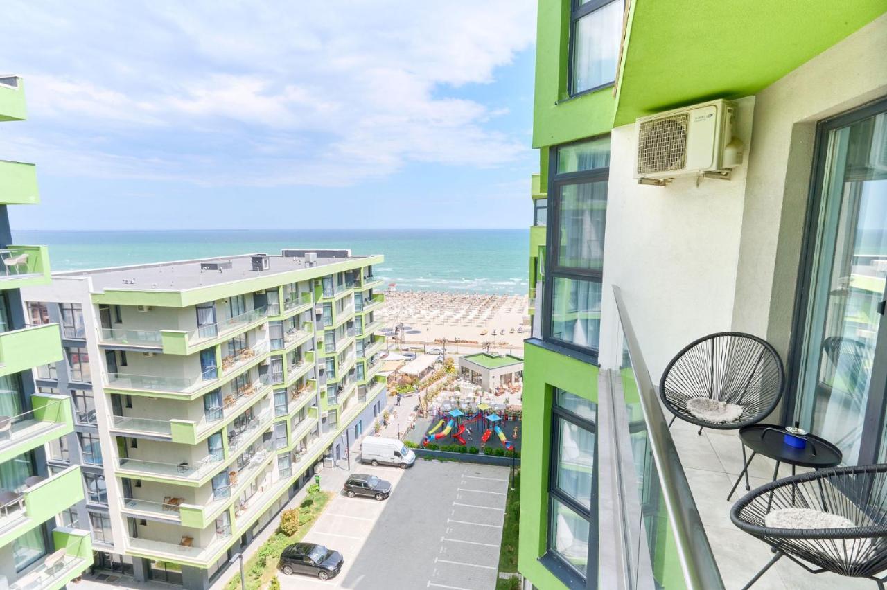 Rainbow Sea View Apartment Spa N Pool Resort - Parking Mamaia Luaran gambar