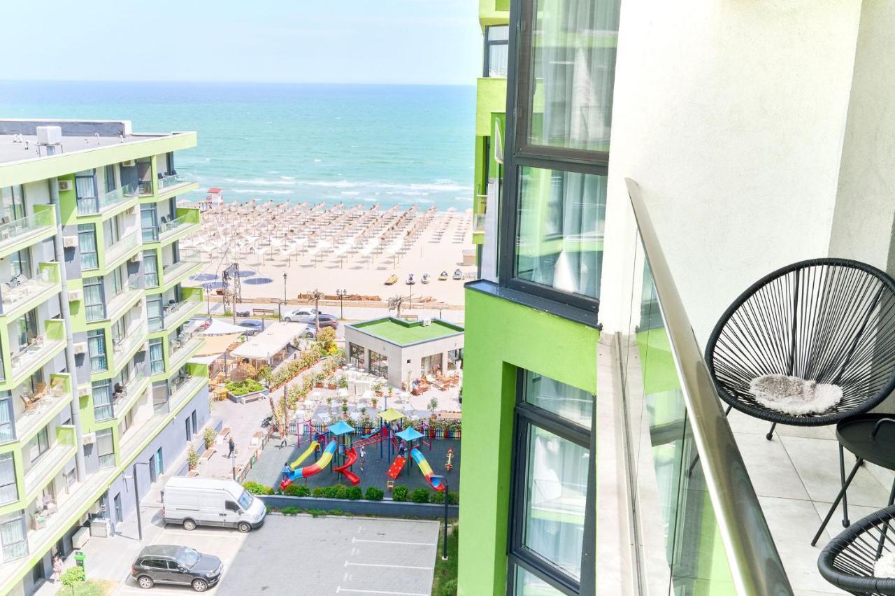 Rainbow Sea View Apartment Spa N Pool Resort - Parking Mamaia Luaran gambar